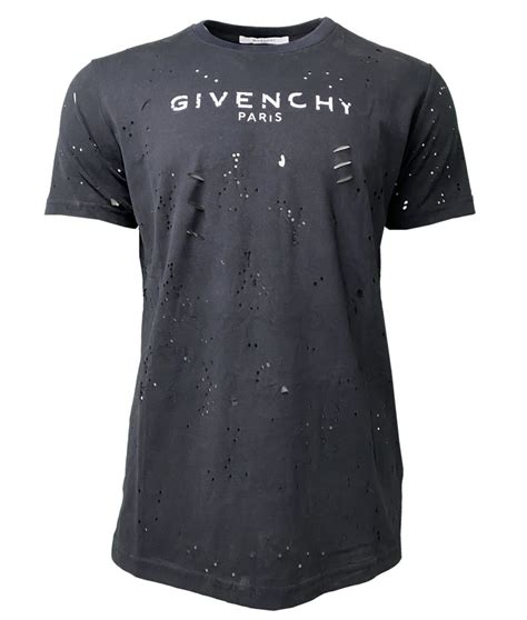 givenchy paris destroyed t-shirt|givenchy t shirts on sale.